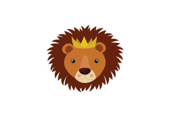 Download Animal Party Lion Illustration - Animal party Collection